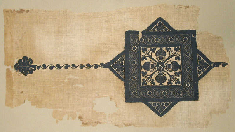 Coptic Textile Fragment from the Metropolitan Museum of Art