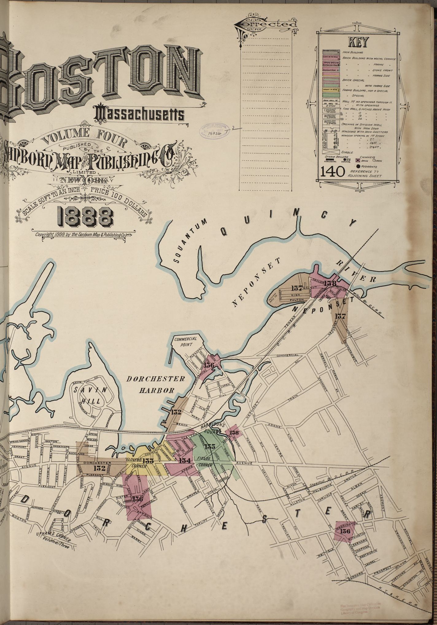 Sanborn Map Part of Dorchester